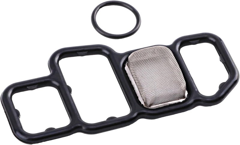 Cybal 15826-RNA-A01 91319-PAA-A01 917-174 Head Cylinder Solenoid Valve Gasket Fit 03-21 Acura ILX Honda Accord/Civic/CR-V/HR-V Porsche Cayenne 1.8L/2.0L/4.5L 15826RNAA01,91319PAAA01,917174,0115600,SVF102 - Image 1